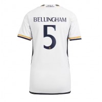 Koszulka piłkarska Real Madrid Jude Bellingham #5 Strój Domowy dla kobiety 2023-24 tanio Krótki Rękaw